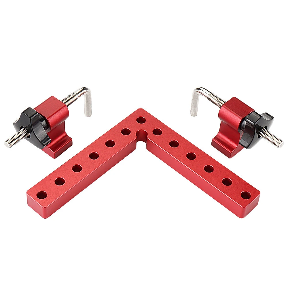 VEIKO 2 Set Woodworking Precision Clamping Square L-Shaped Auxiliary Fixture Splicing Board Carpenter Square Ruler Woodworking Tool 4 VEIKO 2 Set Woodworking Precision Clamping Square L-Shaped Auxiliary Fixture Splicing Board Carpenter Square Ruler Woodworking Tool - Image 2
