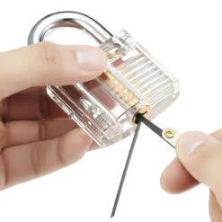 15Pcs Lock Picks Set Key Extractor Tool Unlocking Practice With Transparent Practice Padlock 16 15Pcs Lock Picks Set Key Extractor Tool Unlocking Practice With Transparent Practice Padlock -Home-Tools dd48f38a 7d62 42b0 b8c8 3c90f63a5cd7