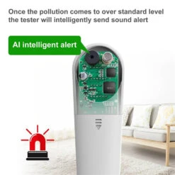 JMS11 Digital Air Quality Monitor High Precision Formaldehyde TVOC Tester With LED Display Wide Testing Range Portable Design -Home-Tools de27962c 0323 4fba a4d3 cc391d9d8505