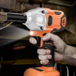High-Powered Cordless Brushless Impact Wrench 1/2" Drive 380NM Torque Fast Speed Versatile Tool For Maintenance Construction Woodworking No Battery Compatible With Makiita Battery -Home-Tools e00cc29f 7156 4555 93a2 d940ffb4e257
