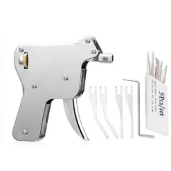 6PCS Powerful Padlock Repair Tool Set Tool Door Tool Kit With Strong Spring Head And Chuck Key Set For Professionals And Beginners