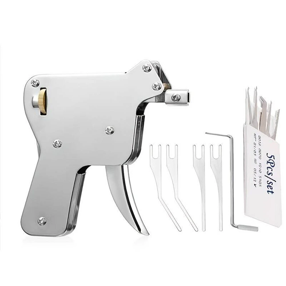 6PCS Powerful Padlock Repair Tool Set Tool Door Tool Kit With Strong Spring Head And Chuck Key Set For Professionals And Beginners 3 6PCS Powerful Padlock Repair Tool Set Tool Door Tool Kit With Strong Spring Head And Chuck Key Set For Professionals And Beginners