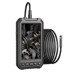 Professional Waterproof Industrial Endoscope Inspection Camera 5.0 Inch HD 1080P Pixel Borescope For Car Pipe With 6 LED Lights