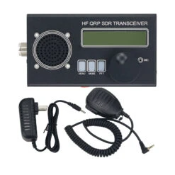 10W Portable USDX 8 Band SDR All Mode Transceiver USB, LSB, CW, AM, FM HF SSB QRP Transceiver QCX-SSB With Battery