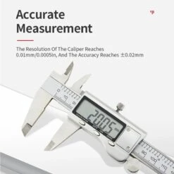 Stainless Steel Digital Metal Fraction Caliper 150mm Mm/ Inch High Precision Large LCD Display Vernier Caliper -Home-Tools e49807e8 5ae1 40e2 a946 4a088d4e54ab