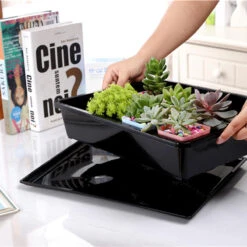 Plants Nursery Tray Long Rectangular Plastic Flower Pot Tray Multi-flesh Seedling Ceramic Pot Tray -Home-Tools e5eb62fe 9ad0 4caa b2b1 08e0389d9c00