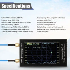 NanoVNA-F V2 50kHz-3GHz IPS 4.3Inch LCD Display Vector Network Analyzer S-A-A-2 Antenna Analyzer Short Wave HF VHF UHF -Home-Tools e662f882 c1f0 449b b27c 1c91b6a1a228