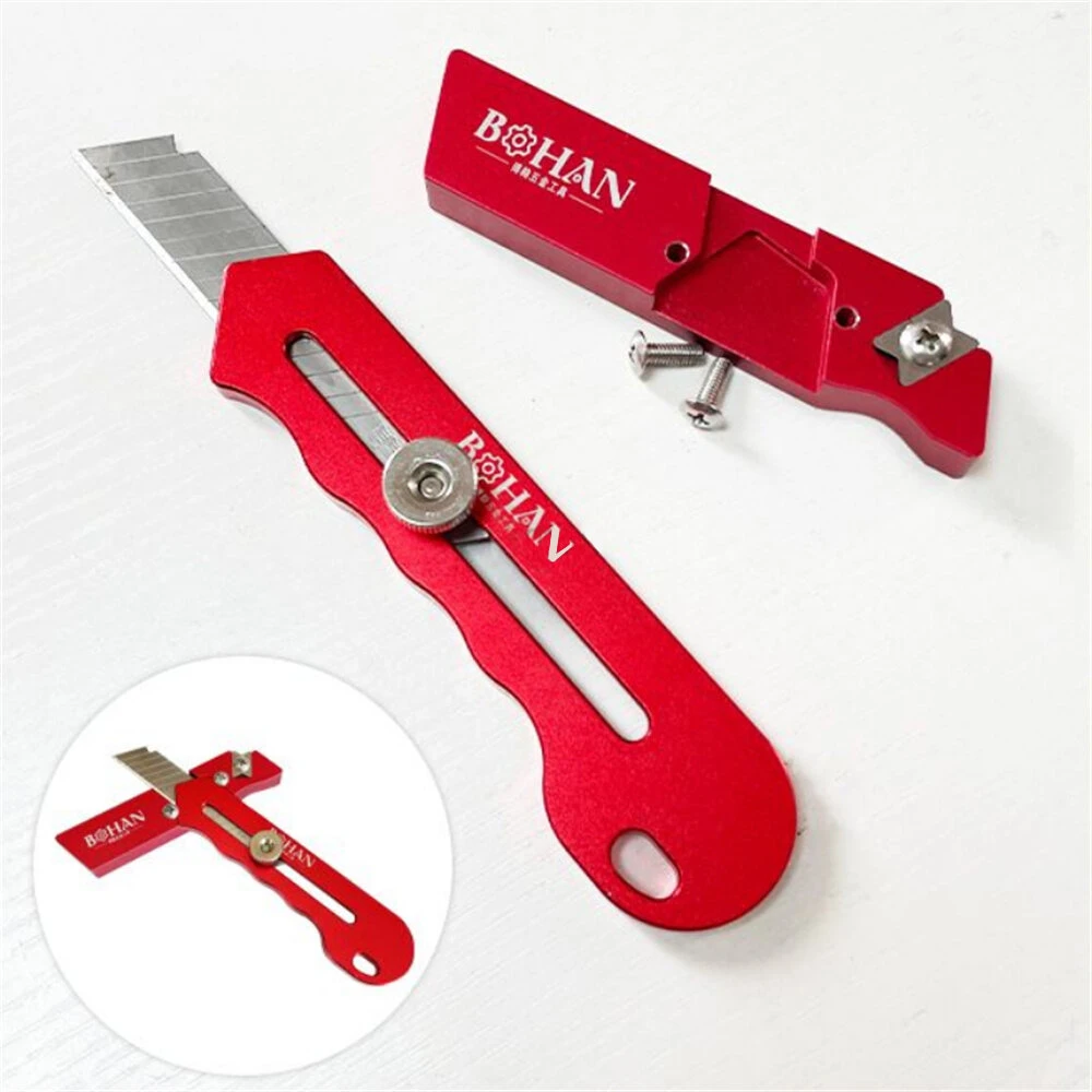 Woodworking Edge Corner Planer Aluminum Alloy Edge Banding Arc Trimming Blade Planer Chamfering Fillet Scraper Deburring Tool 4 Woodworking Edge Corner Planer Aluminum Alloy Edge Banding Arc Trimming Blade Planer Chamfering Fillet Scraper Deburring Tool - Image 2