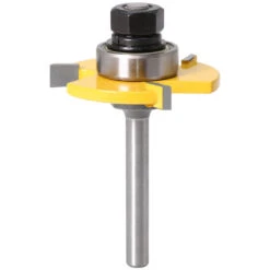 3Pcs 6mm 1/4 Shank Tongue & Grooving Joint Router Bit 45 Degree Lock Miter Router Set Stock Wood Cutting -Home-Tools e73b5361 dad9 4d60 bd46 2ff5974093f5