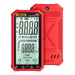 ANENG 620A 4.7-inch Large LCD Screen Automatic + Manual Intelligent True RMS Digital Multimeter Resistance Diode Capacitance Temperature Frequency Test -Home-Tools e7878417 1b6f 4357 bdb5 439f1623b2bb