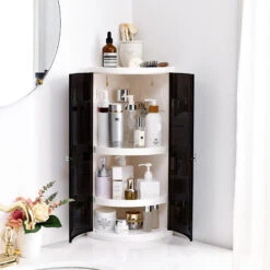 Creative Bathroom Corner Shelf Rack Kitchen Bathroom Double Door Storage Space Save 10 Creative Bathroom Corner Shelf Rack Kitchen Bathroom Double Door Storage Space Save -Home-Tools e7dbac63 587c 462c 81c0 05c3f03d6178