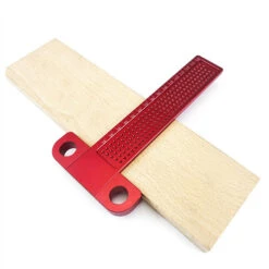 T50/60/100/160/260 Aluminum Alloy Woodworking Line Scriber T-type Ruler 1mm Hole Crossed Ruler For Woodworking -Home-Tools e820f818 c350 4c0f 8b0a 3f2b87037e98