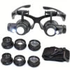 Magnifying Glass With LED Light Head Mount Magnifier Appraisal Of Antique Repair Glasses 10X 15X 20X 25X Hands Free Magnifying Loupe Eyeglass With Replaceable Lenses For Reading Jewelry Work Watch Repair -Home-Tools e8e8f13d e4f4 498c 9151 a6c0df200c53