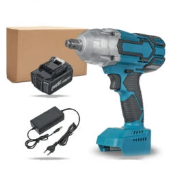 588VF 880N.m 3/4" Cordless Brushless Electric Impact Wrench Rechargeable Woodworking Maintenance Tool W/1pc/2pcs Battery Fit Makita -Home-Tools ec150969 052c 4593 98d4 e0b2e154eb79