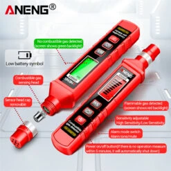 ANENG GN801 Gas Detector 300-10,000 Ppm Range Quick Response Dual Sensitivity Best Safety Alert System -Home-Tools ed86600a d8f8 4ee5 84fe 84ffb31aba81