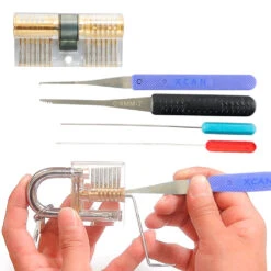 12PCS Locksmith Hand Tools Supplies Lock Pick Set Practice Handcrafted Tools For Lock Picking Practice -Home-Tools edeca42c 93ae 495a a1a2 871ed1118d96