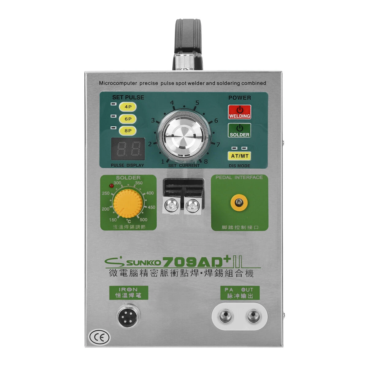 SUNKKO 709AD+ 220V 3.2KW Pulse Spot Welder Machine Battery Spot Soldering Machine 4 SUNKKO 709AD+ 220V 3.2KW Pulse Spot Welder Machine Battery Spot Soldering Machine - Image 2