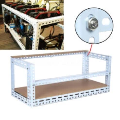 5 GPU Steel Frame Mining Rig Case Open Air Mining Crypto Coin Litecoin Bitcoin Ethereum -Home-Tools ef64af14 2cde 4f85 8c08 ff63f8e35e83