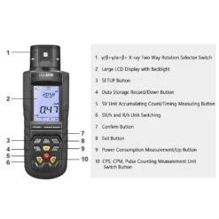 CEM DT-9501 Digital Radiation Scanner Reactor Nuclear Geiger Counter Test α β γ X-ray Testing Meter Radiate Inspection Radioactive Tester 21 CEM DT-9501 Digital Radiation Scanner Reactor Nuclear Geiger Counter Test α β γ X-ray Testing Meter Radiate Inspection Radioactive Tester -Home-Tools efd1ec3a 5760 4079 a16e c1ceca11cbbb