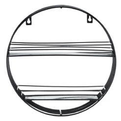 2 Tier Wall Shelf Iron Hanging Storage Holder Display Rack Organizer -Home-Tools f2887529 d795 42a7 bd30 625adde94eab