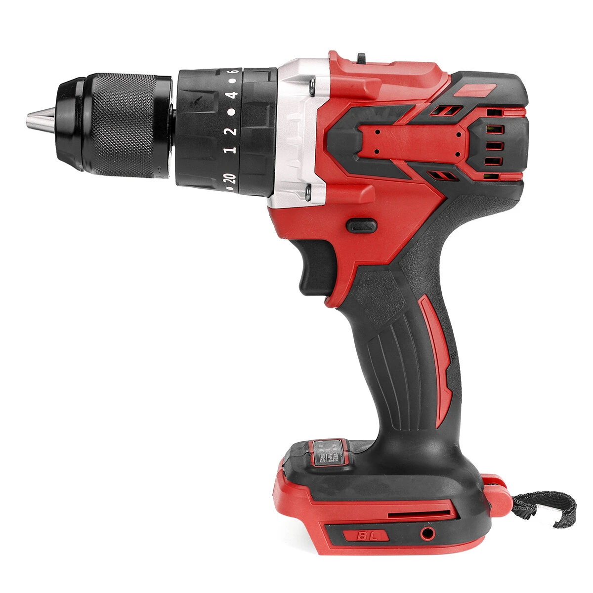 13mm 3 In 1 Brushless Impact Drill Hammer Cordless Elctric Hammer Drill Adapted To 18V Makita Battery 4 13mm 3 In 1 Brushless Impact Drill Hammer Cordless Elctric Hammer Drill Adapted To 18V Makita Battery - Image 2