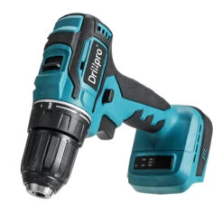 Drillpro 10mm Cordless Electric Drill Screwdriver 1800rpm 2 Speed With LED Working Light 21+1 Stage Setting Mode -Home-Tools f76d587c 89ec 4082 8cd4 4f4c69f76332
