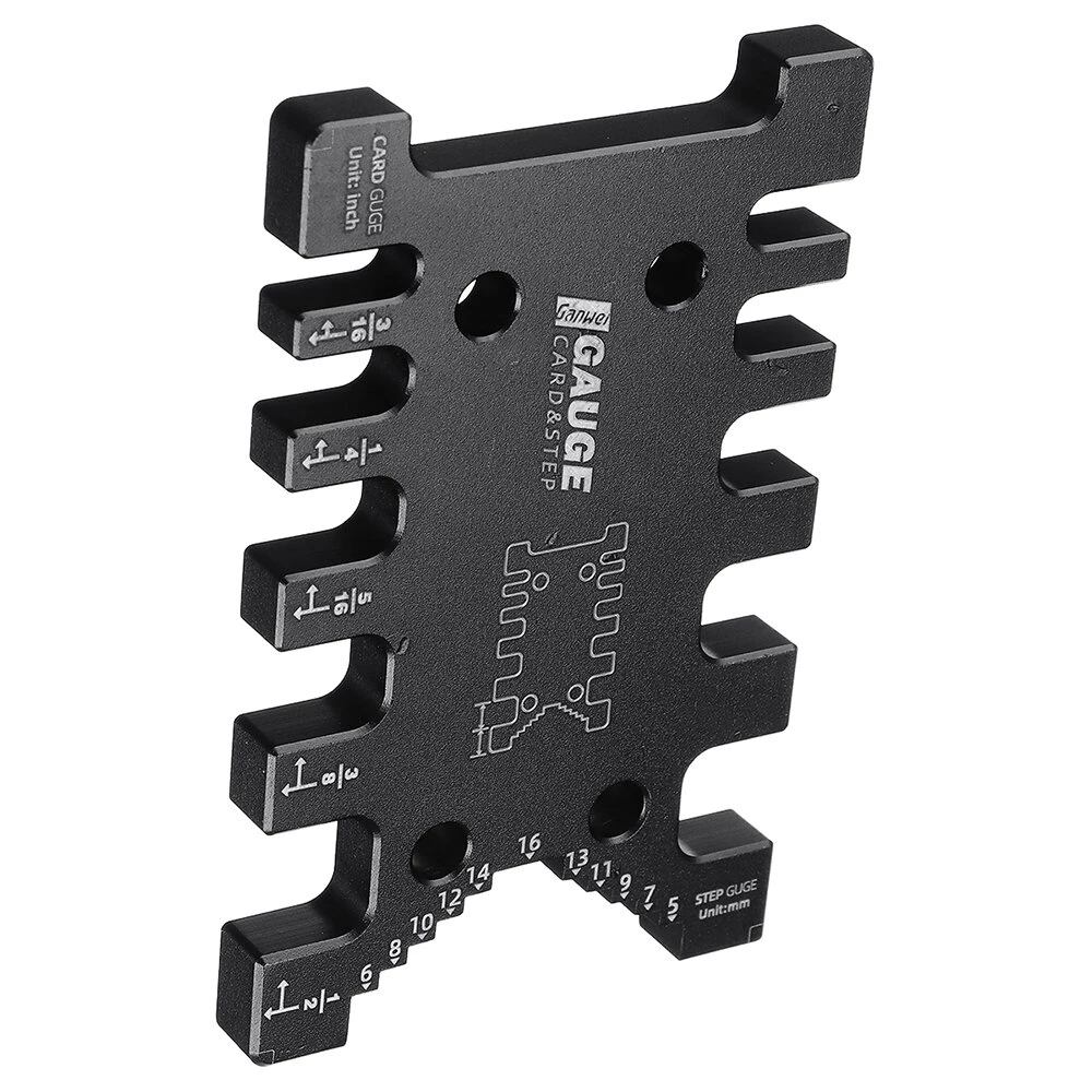 2 In 1 Mortise And Tenon Router Template Jig Miter Gauge Fence Box Jig Gauge Table Saw Step Height Depth Gauge 5 2 In 1 Mortise And Tenon Router Template Jig Miter Gauge Fence Box Jig Gauge Table Saw Step Height Depth Gauge - Image 4