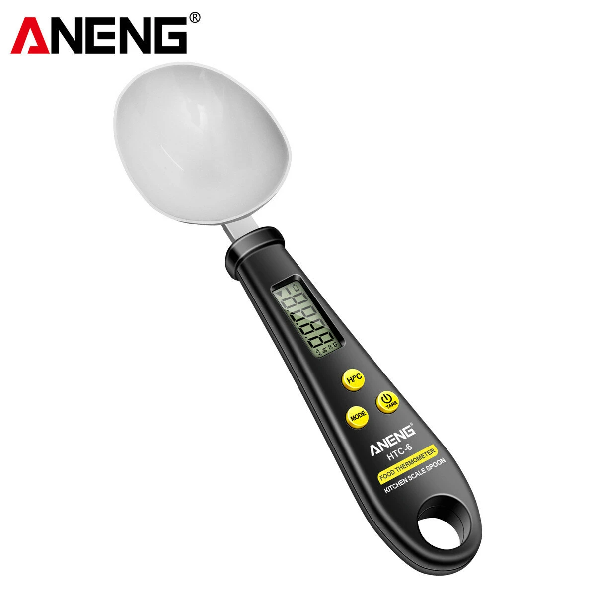 ANENG HTC-6 Multifunctional Kitchen Tool Electronic Weighing Spoon With Integrated Food Thermometer Precise Gram/Ounce/Pound Conversion Durable ABS And Stainless Steel 12 ANENG HTC-6 Multifunctional Kitchen Tool Electronic Weighing Spoon With Integrated Food Thermometer Precise Gram/Ounce/Pound Conversion Durable ABS And Stainless Steel - Image 10