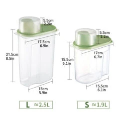 4Pcs Cereal Storage Box Plastic Rice Container Food Sealed Jar Cans Kitchen Grain Dried Fruit Snacks Storage Box 23 4Pcs Cereal Storage Box Plastic Rice Container Food Sealed Jar Cans Kitchen Grain Dried Fruit Snacks Storage Box -Home-Tools f9b044dd 63a6 42ce b052 7d120b2d2c34
