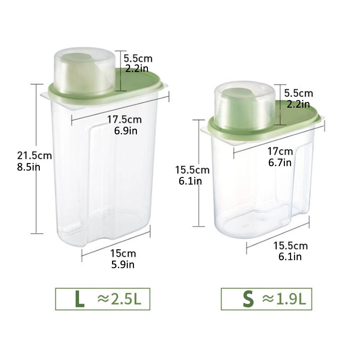 4Pcs Cereal Storage Box Plastic Rice Container Food Sealed Jar Cans Kitchen Grain Dried Fruit Snacks Storage Box 12 4Pcs Cereal Storage Box Plastic Rice Container Food Sealed Jar Cans Kitchen Grain Dried Fruit Snacks Storage Box - Image 10