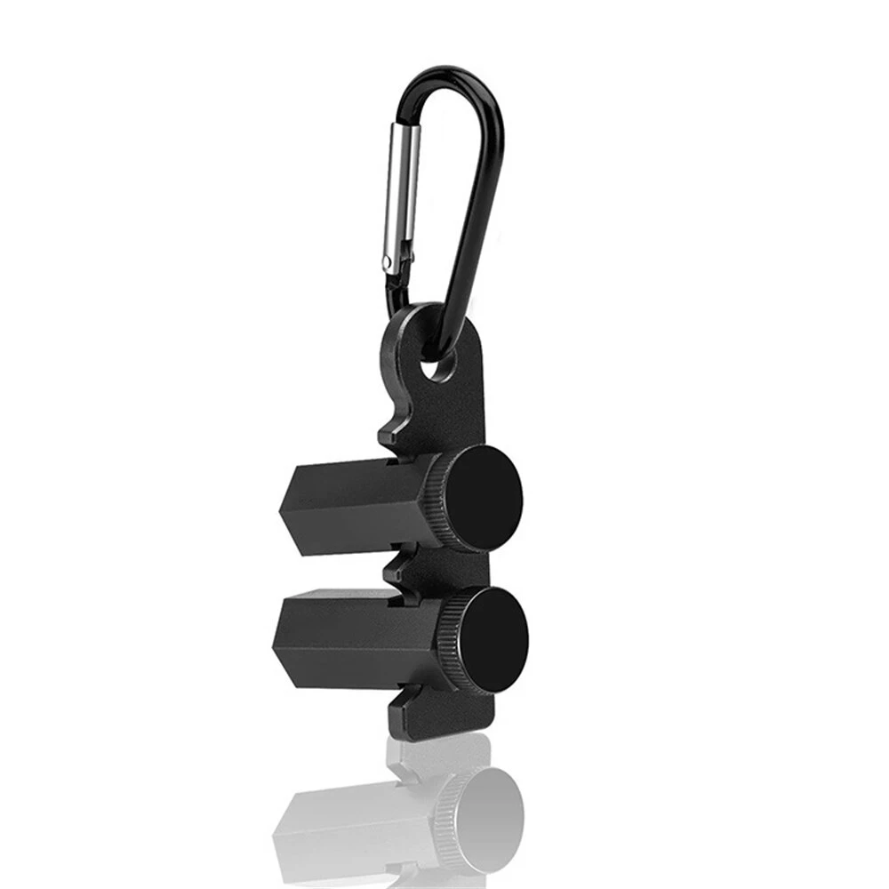 Square Auxiliary Jig With Holder And Carabiner Stair Guages Knobs Tool Tall Stair Gauges For Framing Square 4 Square Auxiliary Jig With Holder And Carabiner Stair Guages Knobs Tool Tall Stair Gauges For Framing Square - Image 2