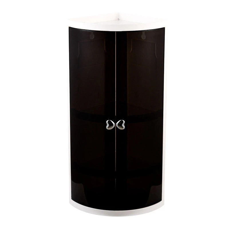 Creative Bathroom Corner Shelf Rack Kitchen Bathroom Double Door Storage Space Save 7 Creative Bathroom Corner Shelf Rack Kitchen Bathroom Double Door Storage Space Save - Image 5